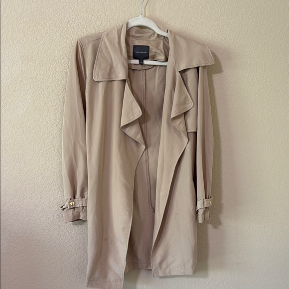 The Limited Jackets & Blazers - The Limited Tan Trench Coat with Classic Styling